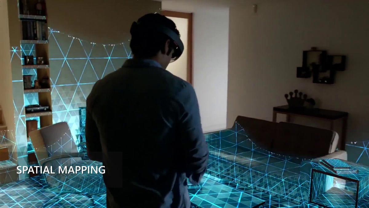 Hololens spatial mapping