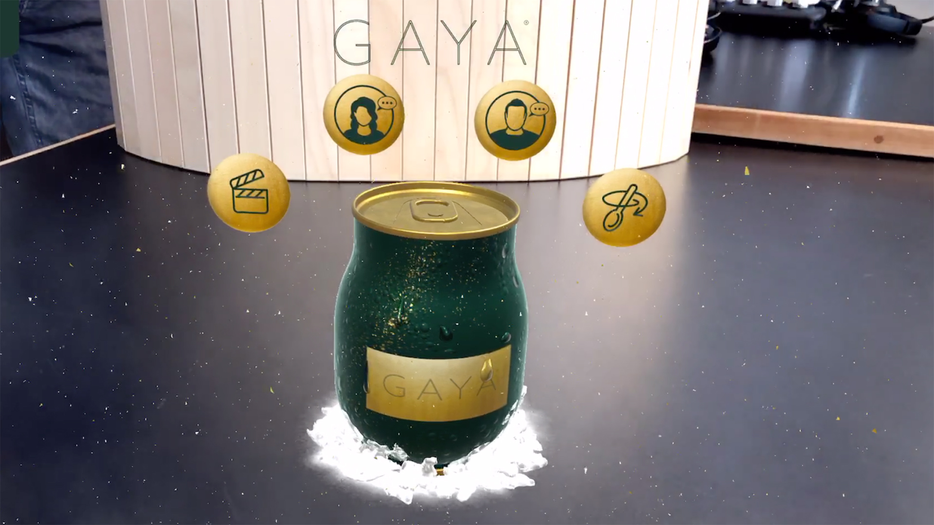 Gaya AR app voor smartphone