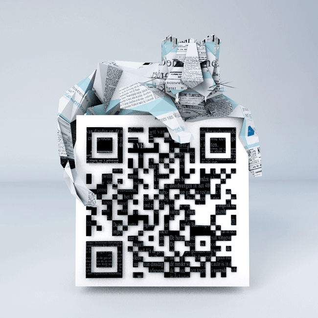 QRcode-design paper tiger
