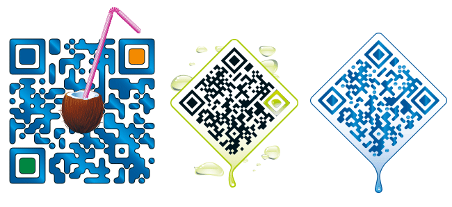 QR code ontwerp cocosnoot