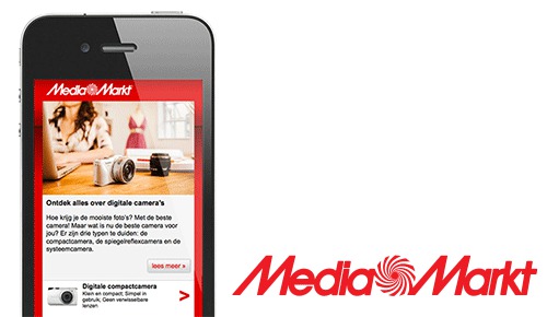 Mobiele productpagina's MediaMarkt